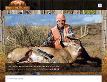 Tablet Screenshot of huntinglife.com